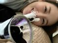 민지영, 중성화수술한 반려묘 '묘묘' 꼬순내 맡으며 찰칵!..."집사의 욕망 채우기"