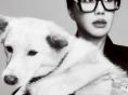 엄정화, 반려견 '슈퍼'와 함께 찍은 화보 공개..."#withsuper"