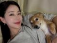 김하영, 반려견 '꼴통이'와의 사랑스러운 투 샷 공개..."사랑해♥"