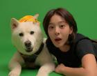 설인아, 반려견 '줄리'와의 사랑스러운 투 샷 공개