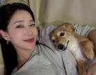 김하영, 반려견 '꼴통이'와의 사랑스러운 투 샷 공개..."사랑해♥"