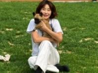 예지원, 반려견 '미자'와 함께한 첫 외출..."큰 미자와 작은 미자"