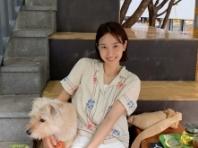 장희령, 반려견 '순희'와 함께한 행복한 시간...데이투♥"