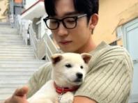 이상이, 드라마 '굿보이' 촬영장에서 만난 귀여운 강아지랑 찰칵!..."똥주랑"   