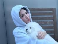 송혜교, 반려견 '루비' 품에 안고 찰칵!