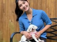 남보라, 반려견 '머털이' 향한 진한 애정 표현..."가족이 된 것 같아요"
