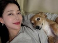 김하영, 반려견 '꼴통이'와의 사랑스러운 투 샷 공개..."사랑해♥"