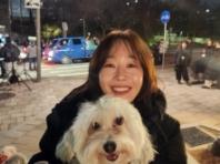 엄지원, 반려견 '비키'와 함께하는 겨울 일상 공개..."마음은 스키장"