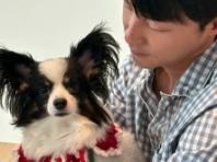 로이킴, 반려견 '무아'와 전한 반가운 근황..."메리 크리스마스"