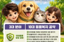 민주당, '10대 동물복지 공약' 발표…반려동물 진료비 완화 3종 패키지
