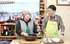 풋마늘과 꼬막무침