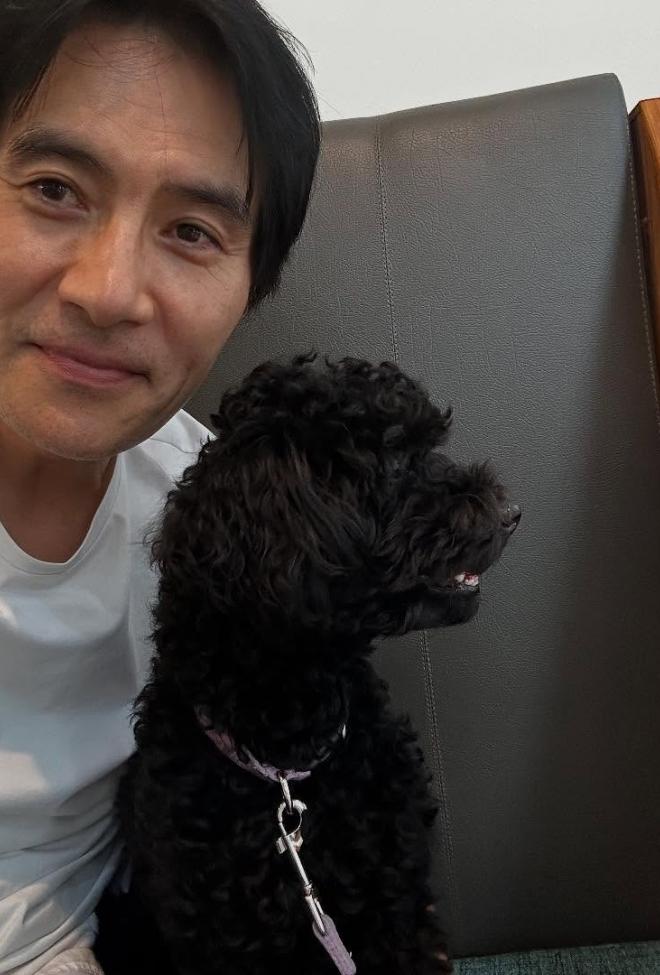 이해영, 반려견 '사랑이'와의 투 샷 공개..."우왕"