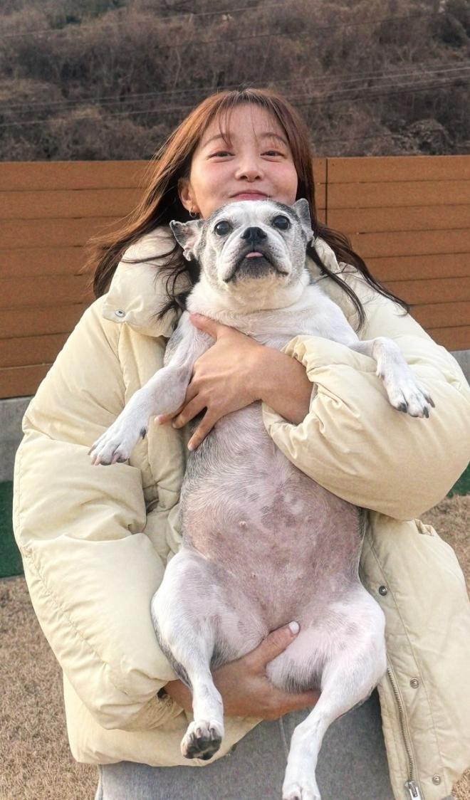 김가은, 반려견 '뭉치♥심바'와 전한 행복한 근황..."우리의 겨울♡"